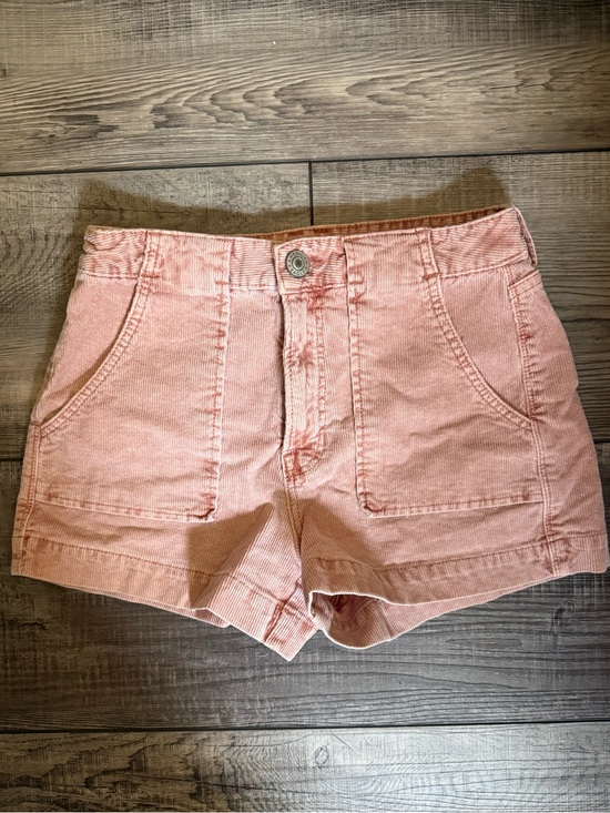 American Eagle Outfitters Pants - American Eagle Outfitters Pink Corduroy Utility Shorts